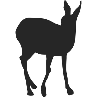 鹿简笔画元素