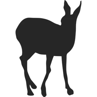 鹿简笔画元素