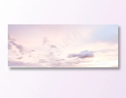 唯美的蓝天白云