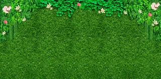 草皮墙花草背景墙