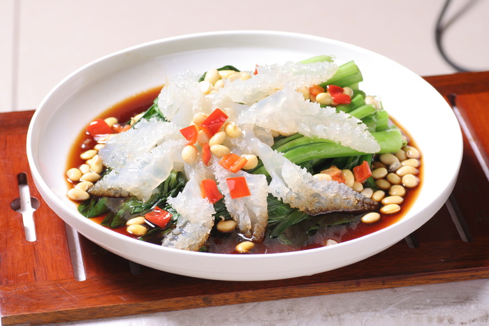 22 蜇头菜心  美食乡五四店