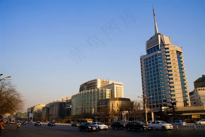 复兴门北京图片素材