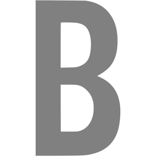 字母B PNG免抠(512x512)
