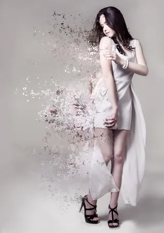 非主流长腿美女图片