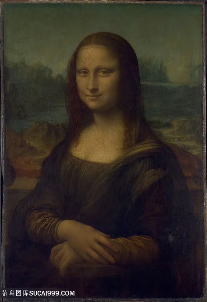达芬奇油画蒙娜丽莎装饰画