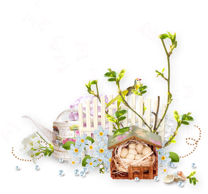 围栏绿植素材