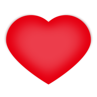 红色爱心免扣素材