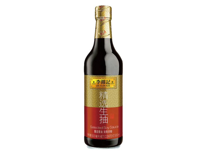 李锦记精选生抽超市商品白底图免抠实物摄影png格式图片透明底