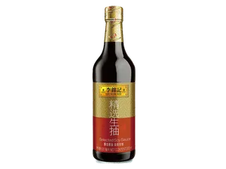 李锦记精选生抽超市商品白底图免抠实物摄影png格式图片透明底