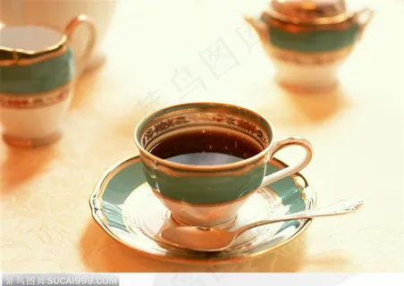 彩釉瓷器-欧式贵族下午茶红茶茶具与咖啡