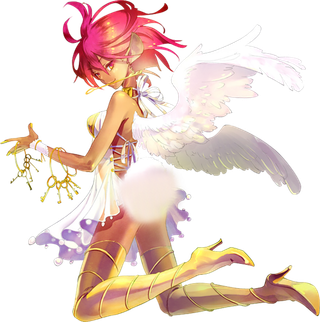 天使女孩人物素材卡通