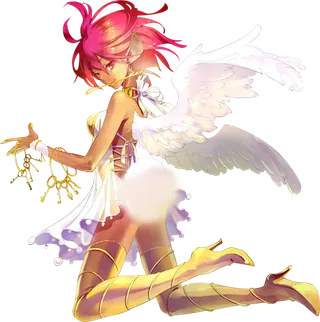 天使女孩人物素材卡通