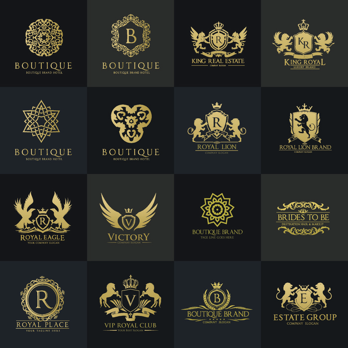 手绘Logo标志素材