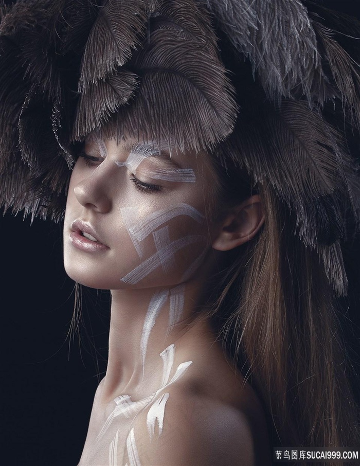 化妆品模特美容