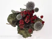 干枯的玫瑰花摄影素材