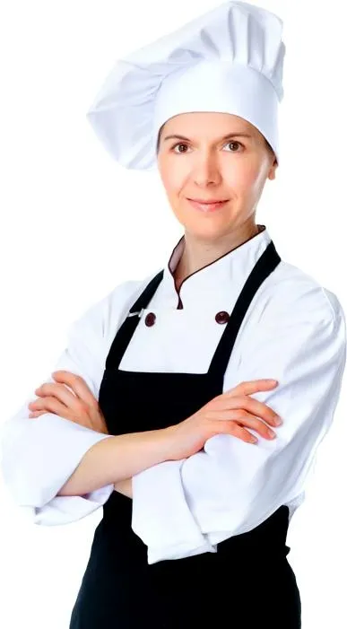 厨师 PNG免抠(387x701)