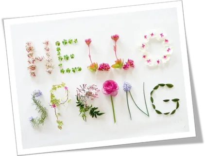 你好春天素材标题谷雨