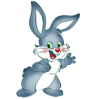 小蓝兔子兔年
