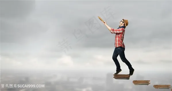 创意时尚男人男士广告