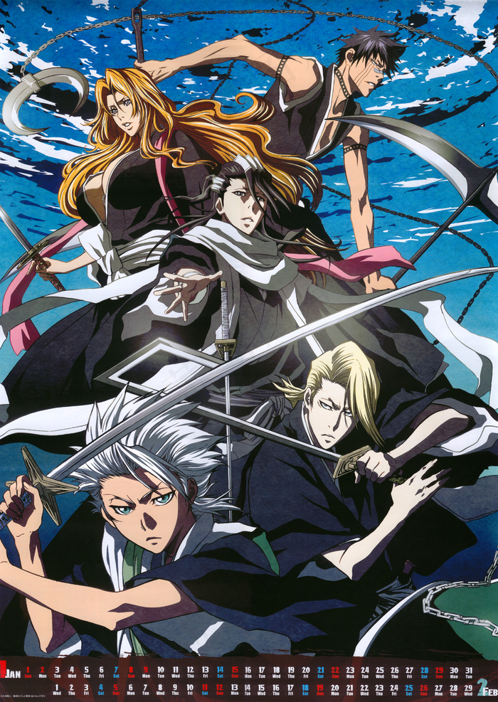 死神2012台历图片下载