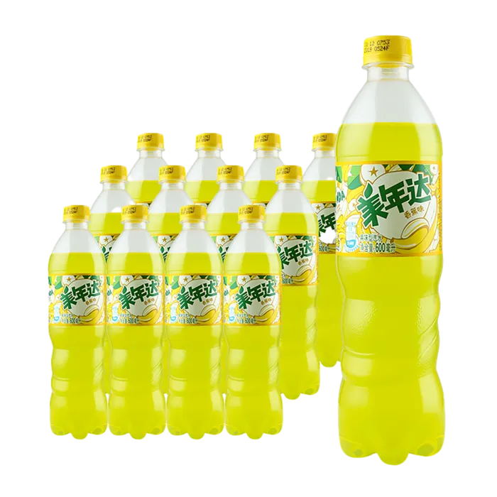 美年达12超市商品白底图免抠实物摄影png格式图片透明底