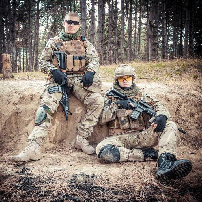 特种兵战士人物图