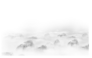 山水画素材中国风水墨画素材元素中国画