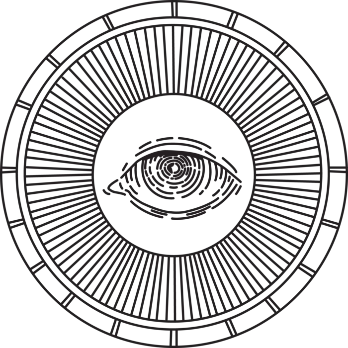 塔罗牌线稿免抠素材
