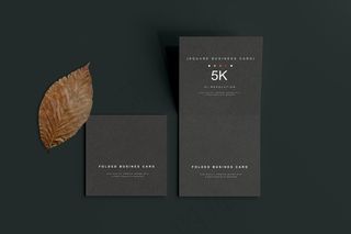 高端暗黑文具类文创VI样机模板