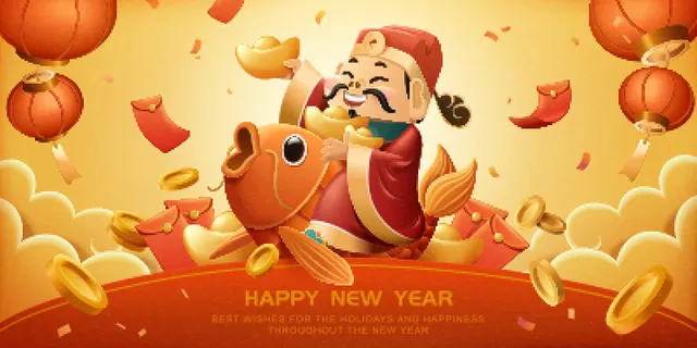 新年素材新年插画素材新年快乐贺新年 新年素材新年插画素材新年快乐贺新年