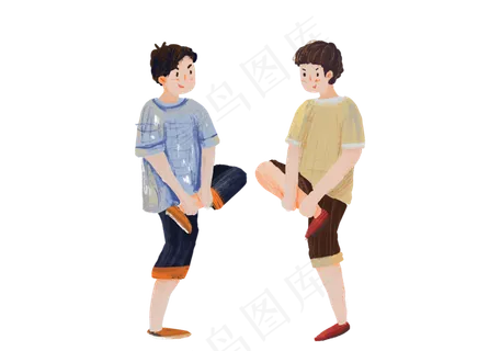 儿童节小孩玩耍