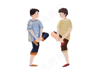 儿童节小孩玩耍