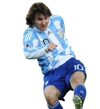 足球运动员踢球射门免抠