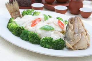 碧绿鲜汁鲈鱼 58元