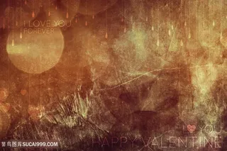 棕色光影复古背景图片