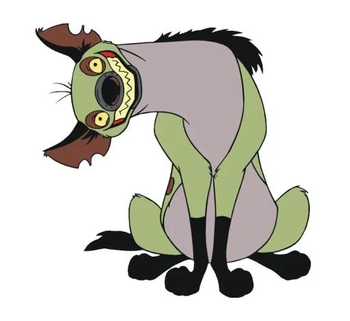 鬣狗 PNG免抠(740x678)