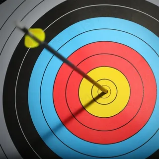 商务人士与标靶高清图片素材