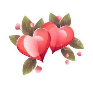 情人节520爱心礼物礼盒浪漫免抠