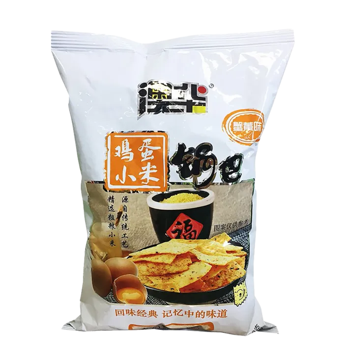 澳华锅巴小吃超市商品白底图免抠实物摄影png格式图片透明底