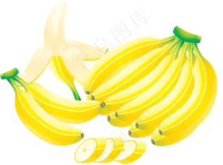 香蕉免抠图片