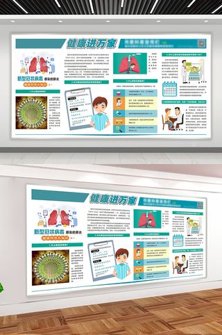 新型冠状病毒科普小知识宣传栏