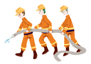 手绘卡通可爱人物艺术字5.1五一劳动节海报节日设计素材PNG免抠图