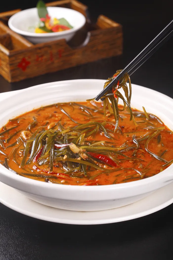 海带炖肉末 (9)