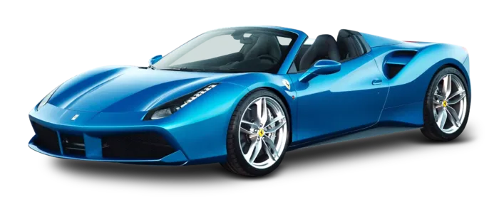 透明跑车素材小车汽车免扣素材PNG