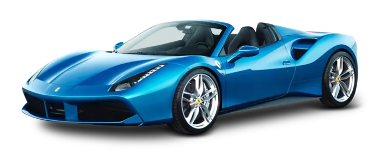 透明跑车素材小车汽车免扣素材PNG