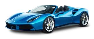 透明跑车素材小车汽车免扣素材PNG