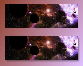 元宇宙世界天空风景背景墙