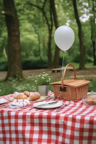户外公园野餐摄影图