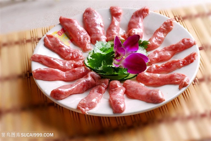 烤肉风干肠的美食图片