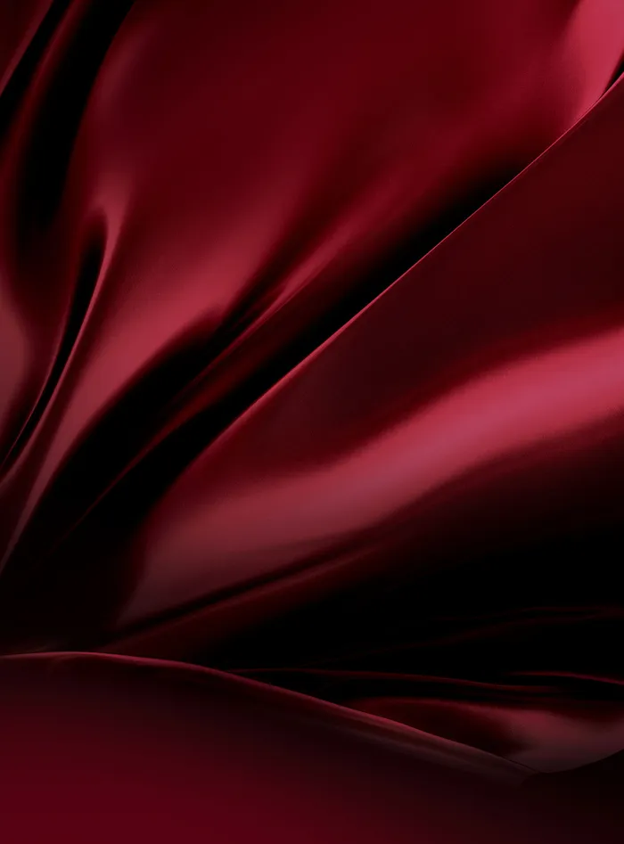 摄影图片红色绸布素材